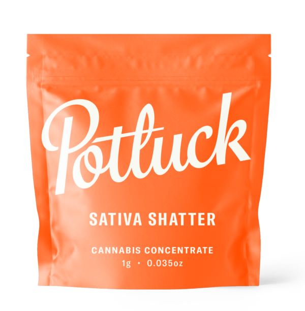 Potluck - Sativa Shatter - weed Concentrate | Green Leaf Express Canada