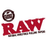 RAW - Natural Unrefined Rolling papers Logo | Green Leaf Express Canada