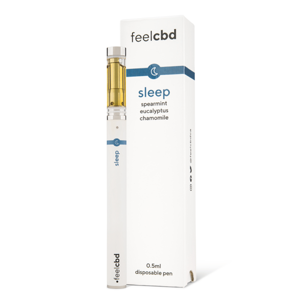 FeelCBD – Sleep – Disposable CBD Vape Pen 0.5ml | Green Leaf Express Canada