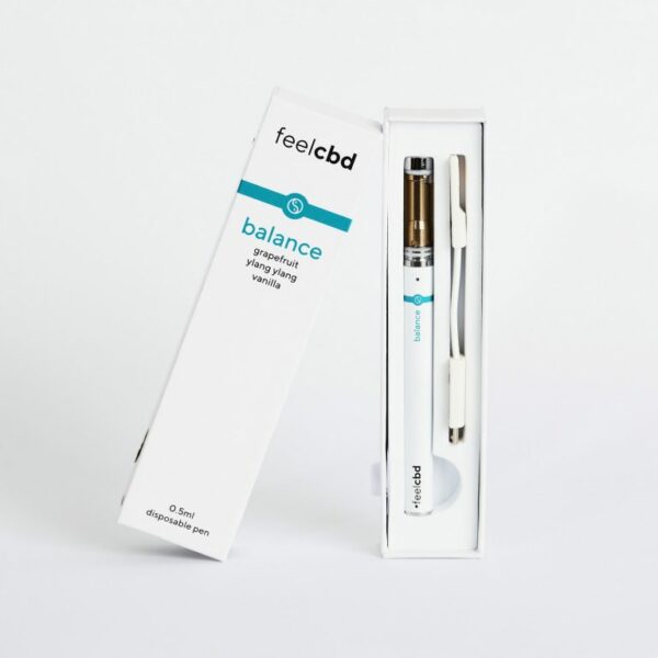 FeelCBD – Balance – Dispsable CBD Vape Pen 0.5ml | Green Leaf Express Canada