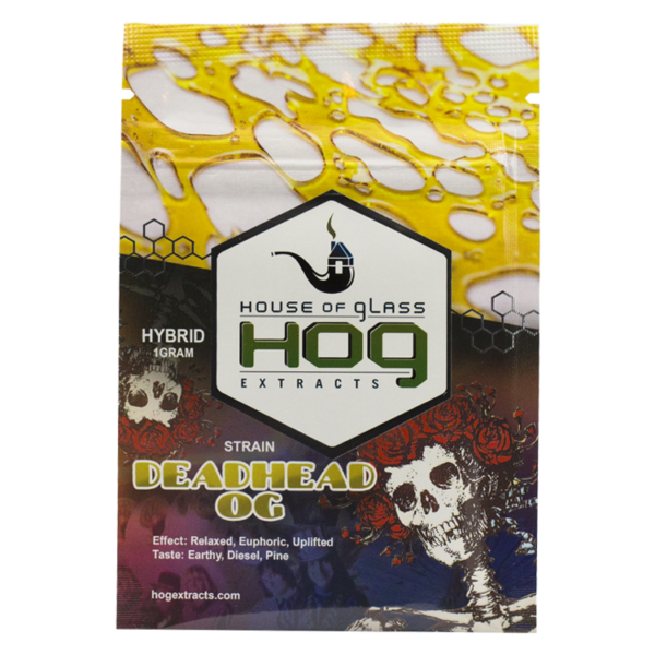 House Of Glass – Shatter – Deadhead OG 1g | Green Leaf Express Canada