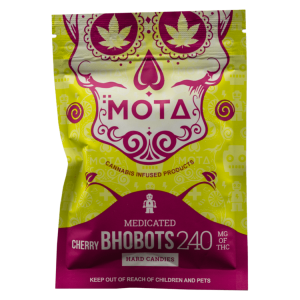 MOTA Edibles – BHO Bots – Cherry – 240mg THC | Green Leaf Express Canada