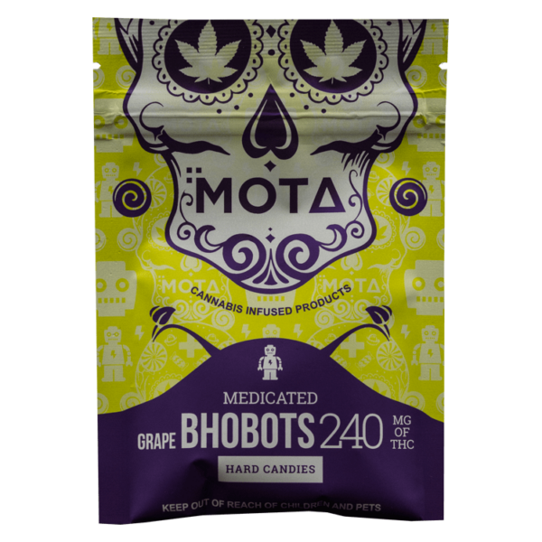 MOTA Edibles – BHO Bots – Grape – 240mg THC | Green Leaf Express Canada