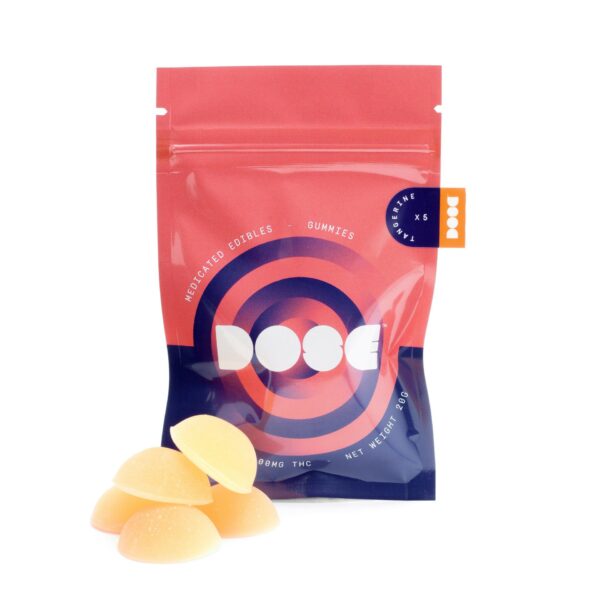 Dose Edibles Gummies – Tangerine | Green Leaf Express Canada