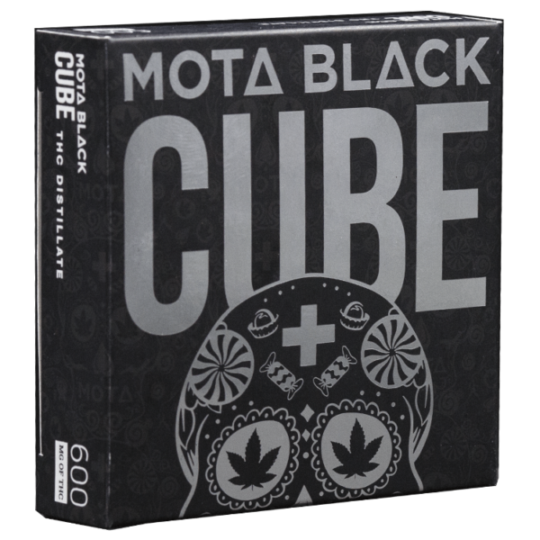 MOTA Black Cube – 600mg THC Milk Chocolate Cube | Green Leaf Express Canada