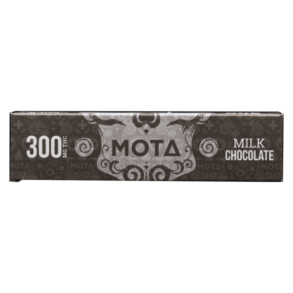 MOTA Edibles – Milk Chocolate Bar – 300mg THC | Green Leaf Express Canada