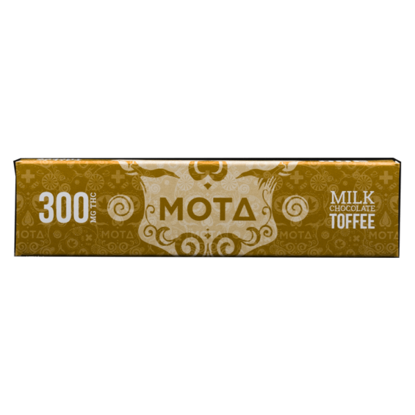 MOTA Edibles – Milk Chocolate Toffee Bar – 300mg THC | Green Leaf Express Canada