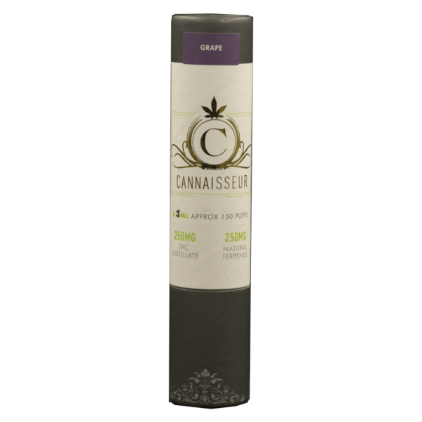 Cannaisseur – Disposable THC Distillate Pen – Grape 0.3ml | Green Leaf Express Canada