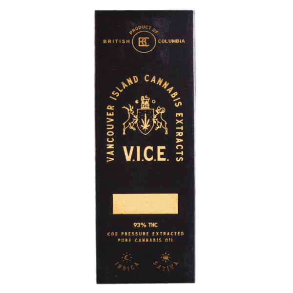 Vice – CO2 Oil Refill Cartridges – BC Kush 0.3ml | Green Leaf Express Canada