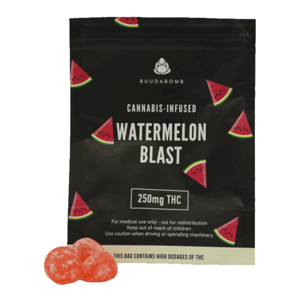 Buudabomb – Watermelon Blast – 250mg | Green Leaf Express Canada