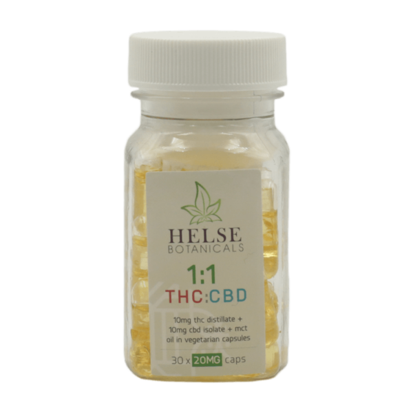 Helse Botanicals – 1:1 THC/CBD Capsules | Green Leaf Express Canada