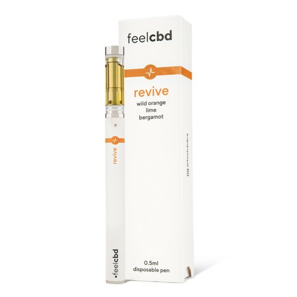 FeelCBD – Revive – Dispsable CBD Vape Pen 0.5ml | Green Leaf Express Canada