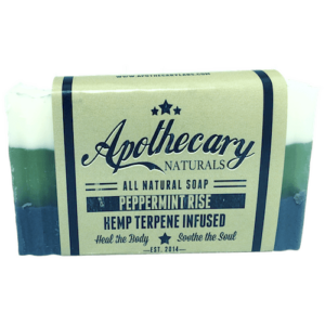 Apothecary Naturals – Body Soap – Peppermint Rise 100g | Green Leaf Express Canada