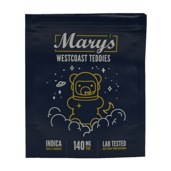 Mary’s Medibles – Westcoast Teddies – Triple Strength – 140mg | Green Leaf Express Canada