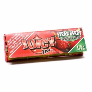 Juicy Jay’s – Hemp Papers (1.25 inch) – Strawberry | Green Leaf Express Canada