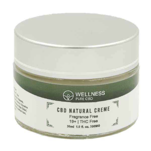 Wellness Pure CBD – Natural Creme – 500mg | Green Leaf Express Canada