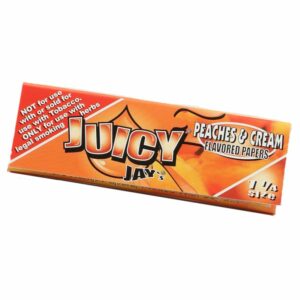 Juicy Jay’s – Hemp Papers (1.25″) – Peaches & Cream | Green Leaf Express Canada