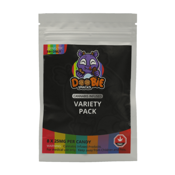 Doobie Snacks – CBD Sour Gummy Bears – 150mg CBD | Green Leaf Express Canada