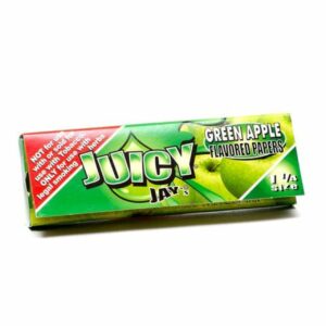 Juicy Jay’s – Hemp Papers (1.25 inch) – Green Apple | Green Leaf Express Canada