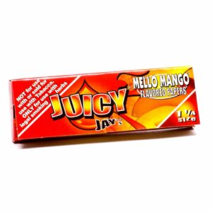 Juicy Jay’s – Hemp Papers (1.25 Inch) – Mello Mango | Green Leaf Express Canada