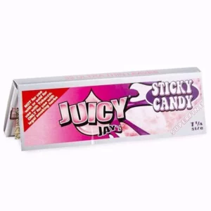 Juicy Jay’s – Superfine Hemp Papers (1.25 Inch) – Sticky Candy | Green Leaf Express Canada