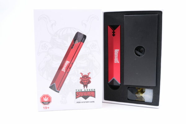 The Green Samurai – LED Vape Kit – 1ml THC | Green Leaf Express Canada