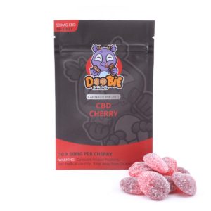 Doobie Snacks – CBD Cherry Gummies – 500mg CBD | Green Leaf Express Canada