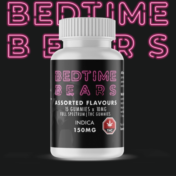 Bedtime Bears – Indica (150mg) | Green Leaf Express Canada