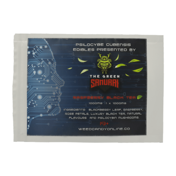 The Green Samurai – Raspberry Black Tea – 1000mg | Green Leaf Express Canada