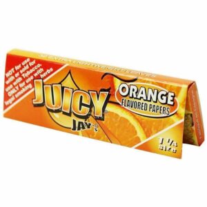 Juicy Jay’s – Hemp Papers (1.25 inch) – Orange | Green Leaf Express Canada